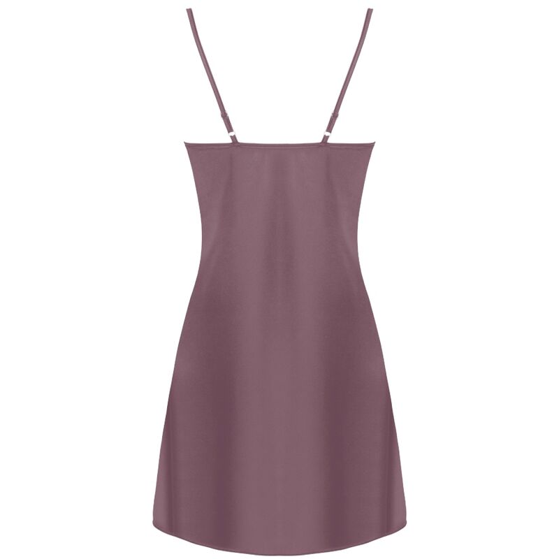 LIVCO CORSETTI FASHION - JACQUELINE LC 90249 ROBE DE CHAMBRE + CHEMISE + CULOTTE VIOLET L/XL