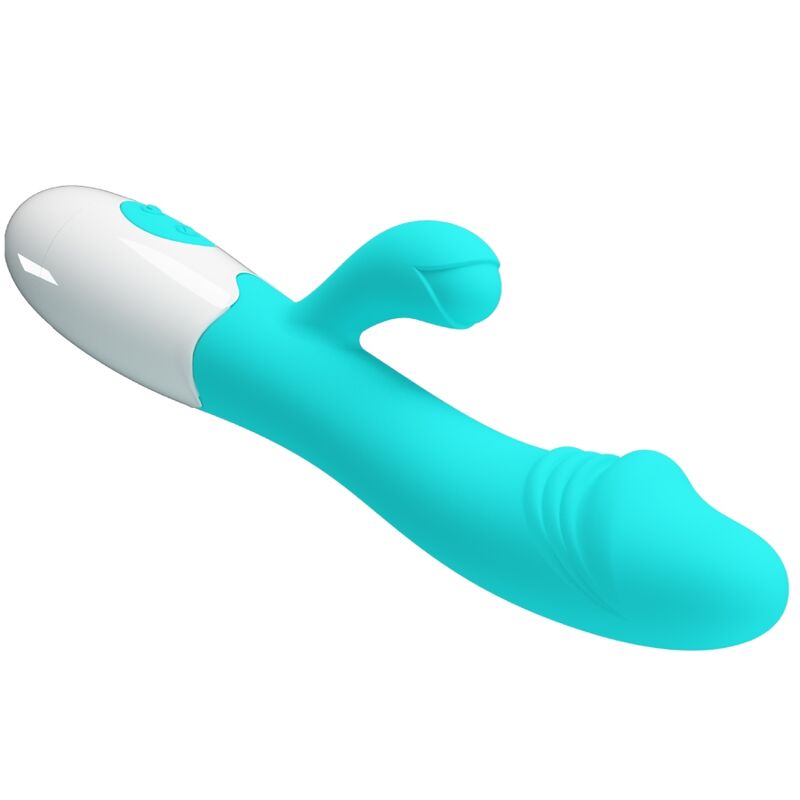 Vibromasseur Double Snappy Point G et Clitoris 30 Fonctions - Pretty Love