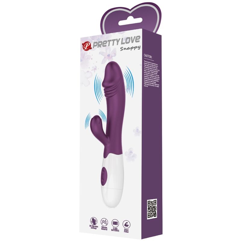 Vibrateur snappy g-spot violet