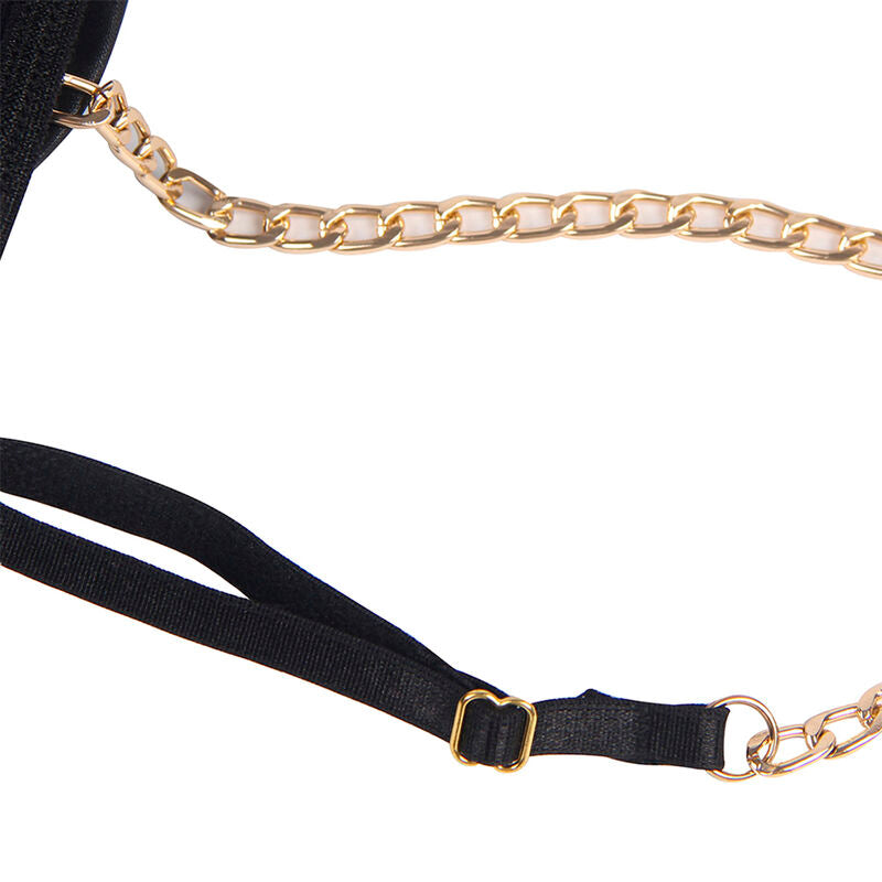 SUBBLIME - BODY NOIR  BRETELLES CHAÎNE L/XL