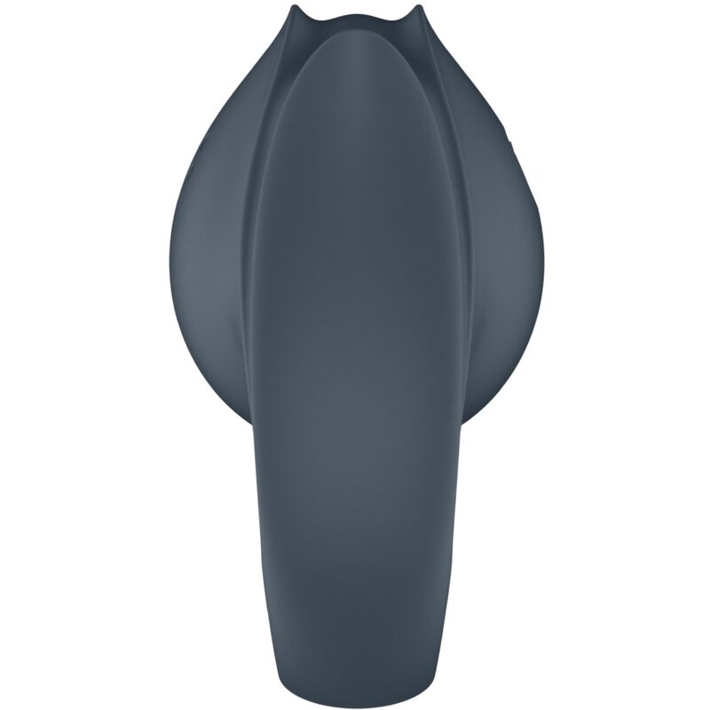 SATISFYER - PERFECT PAIR 2 MULTIVIBRATEUR 2 EN 1 ANNEAU PÉNIS ET STIMULATEUR DE DOIGTS GRIS