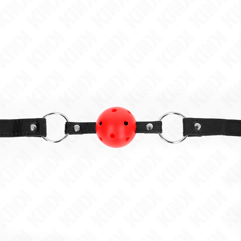 Bâillon Boule Creuse 4,5 cm Sangle Ajustable - Kinkvec