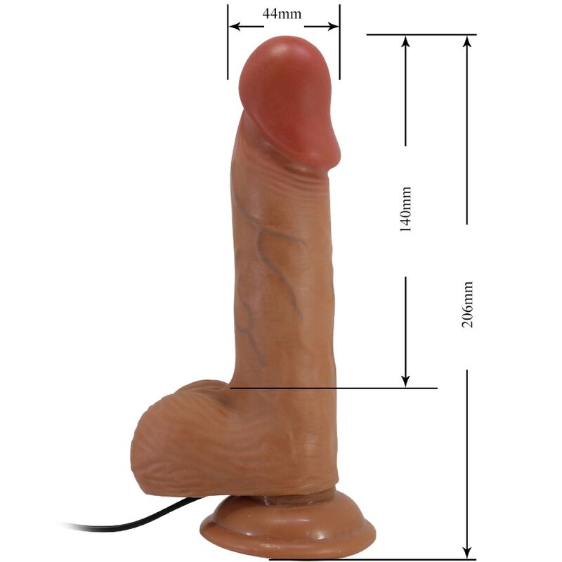 Vibromasseur Réaliste Bahamut Télécommande Rechargeable - Baile