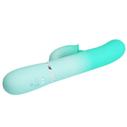 PRETTY LOVE - VIBRATEUR LAPIN MULTIFONCTION GIGI VERT AQUA