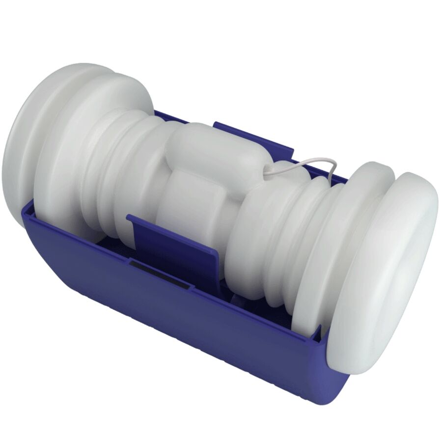 PRETTY LOVE - MASTURBATEUR POUR HOMME DJ LADY AVEC VIBRATION 5 RÉGLAGES VIOLET