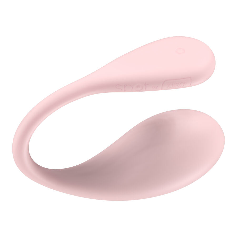 KIIROO - VIBRATEUR SPOT KISS ME EN FORME DE U ROSE