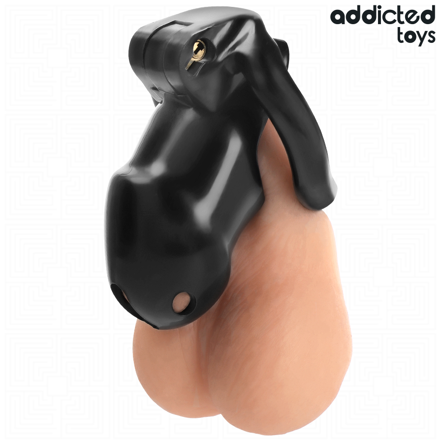 ADDICTED TOYS LOCKED - MINDNIGHT CELL CAGE À PÉNIS TAILLE M