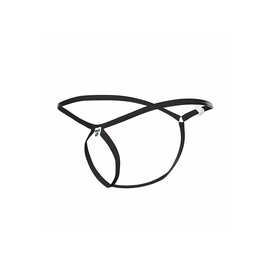 String Érotique Tear Drop Découpe Larme Nylon Extensible L/XL - Mob