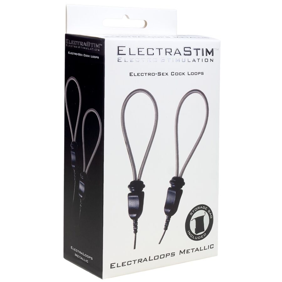 ELECTRASTIM - ELECTRALOOPS E-STIM ANNEAUX PÉNIS MÉTALLIQUES RÉGLABLES