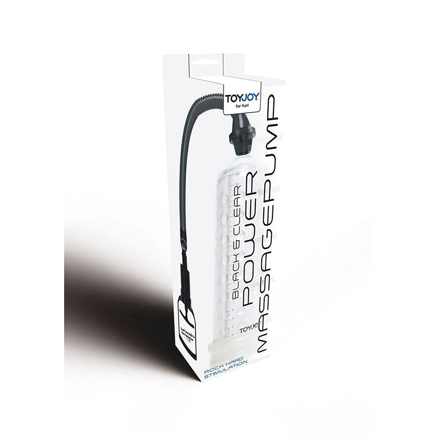 TOYJOY - POMPE DE MASSAGE PUISSANTE AVEC MANCHON TRANSPARENT