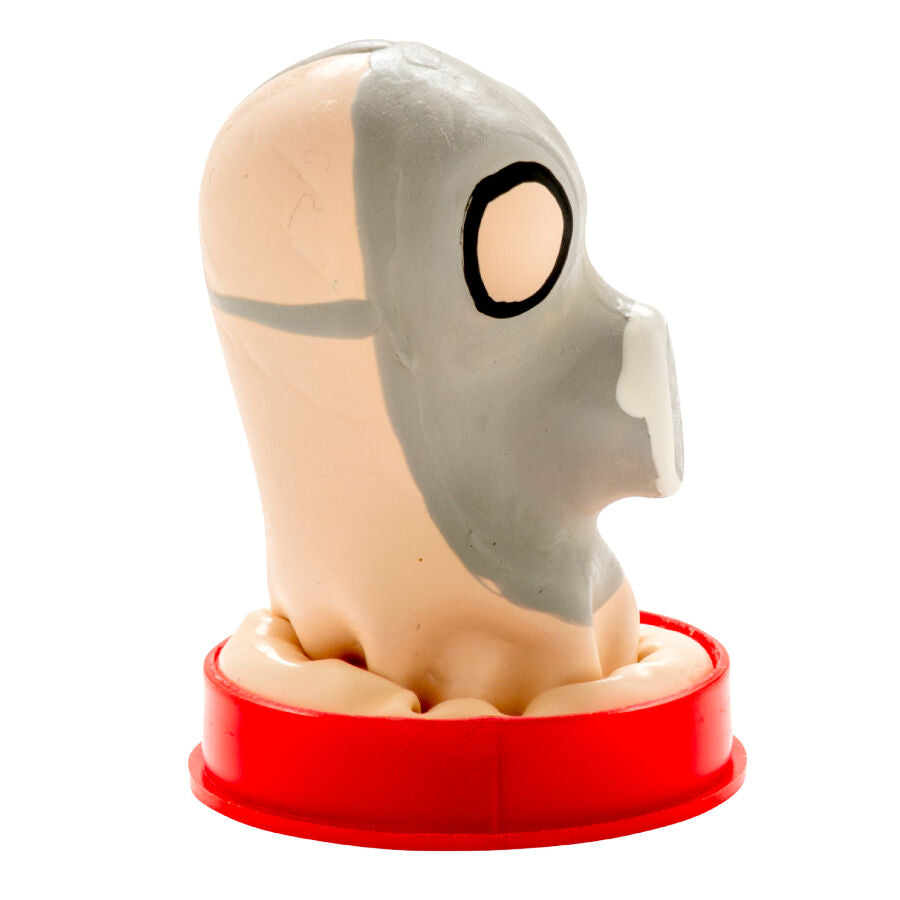 CONDOMERIE - PRÉSERVATIFS FANTAISIE PEINTS À LA MAIN MASQUE À GAZ