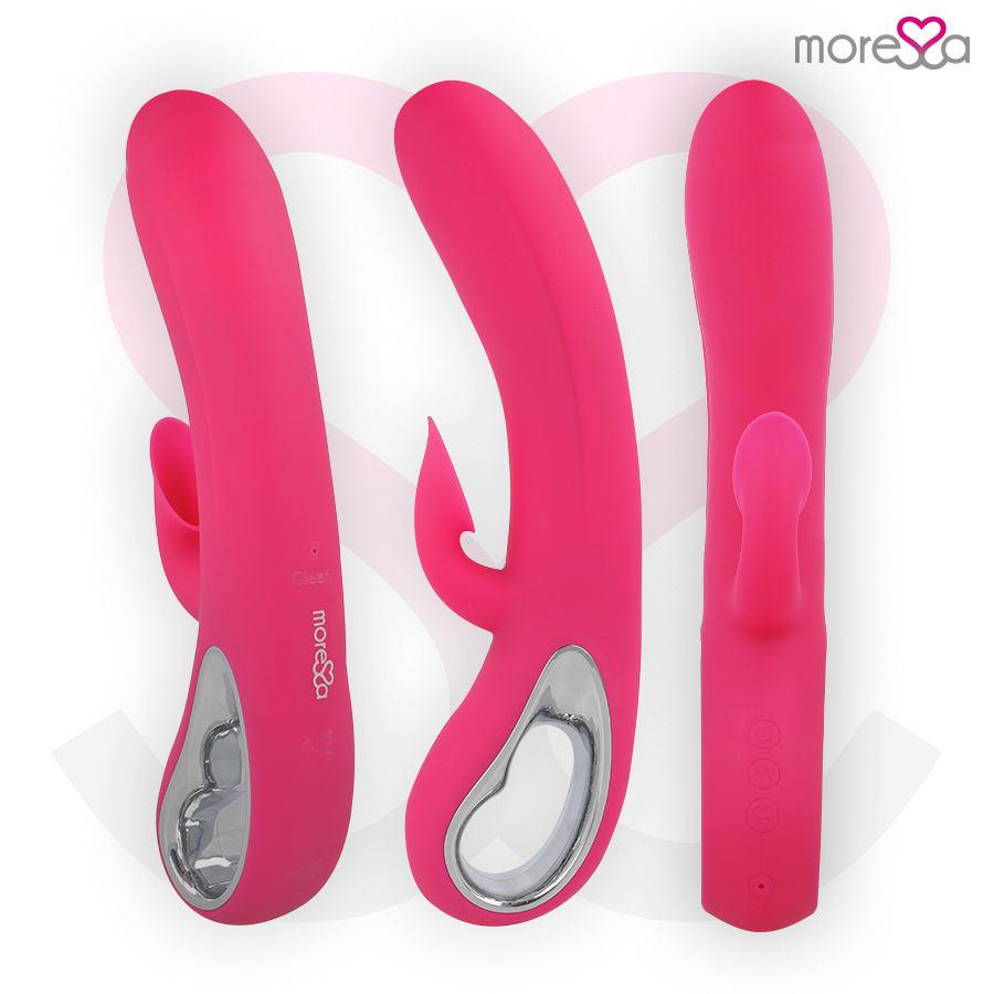MORESSA - DUSTIN ONDES STIMULANTES CLITORIALES ET VIBRATIONS PUISSANTES SILICONE PREMIUM RECHARGEABLE