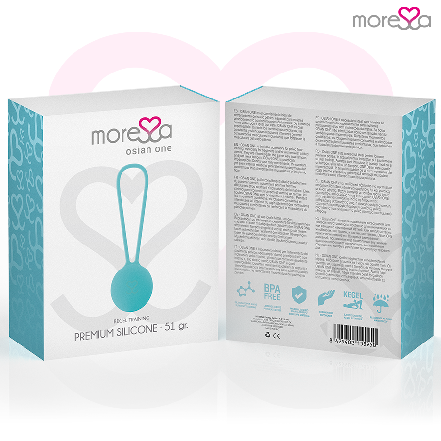 MORESSA - OSIAN ONE SILICONE TURQUOISE PREMIUM