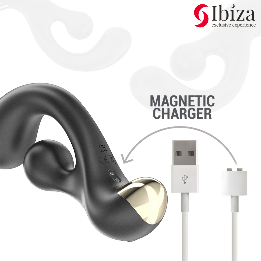 IBIZA - STIMULATEUR VIBRANT ET ROTATIF