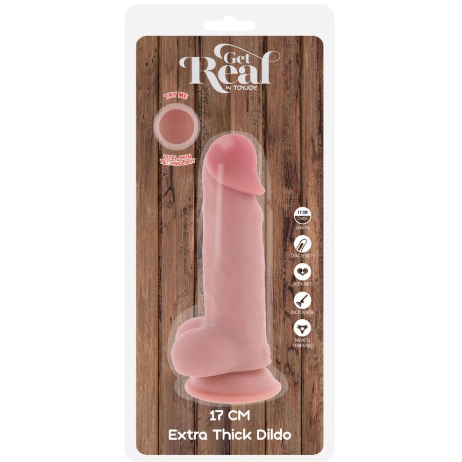 Gode Réaliste Luxe Extra Épais Testicules 7 Tailles - Get Real