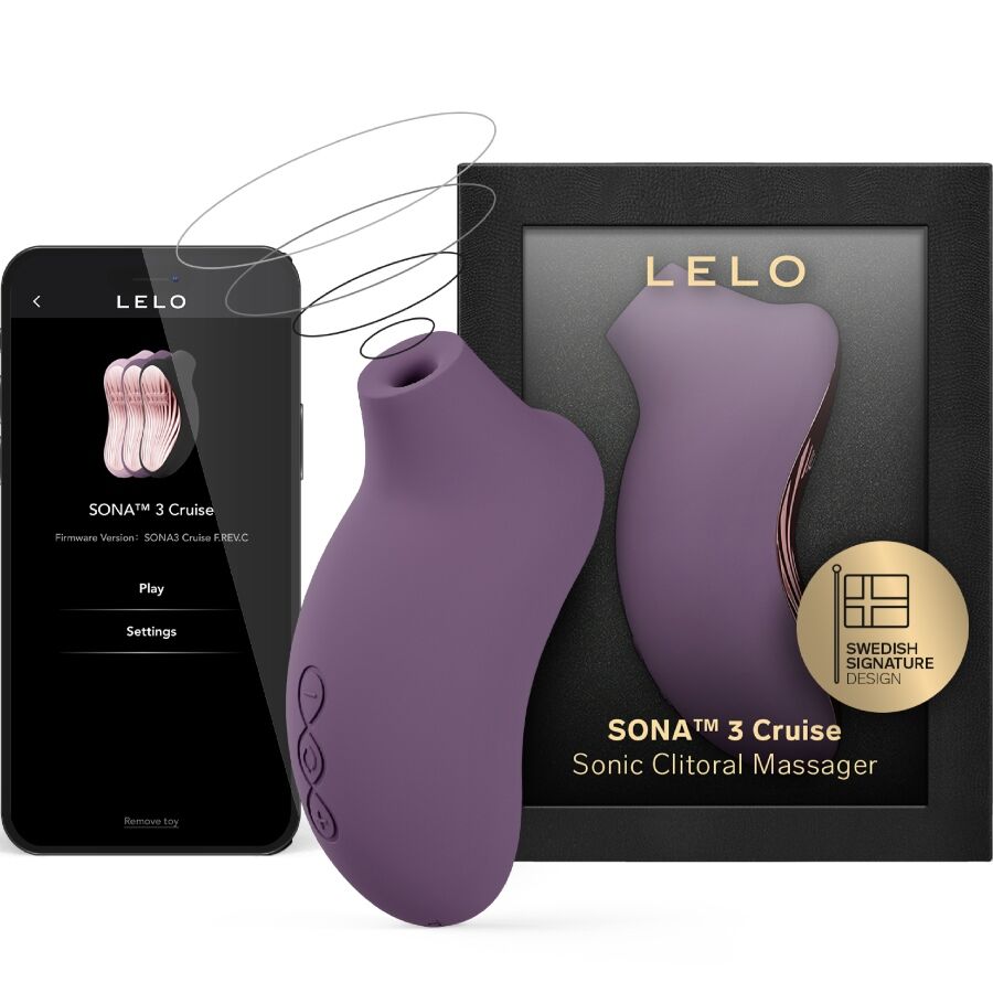 Stimulateur Clitoridien Sonique Sona 3 Cruise 12 Modes Étanche - Lelo