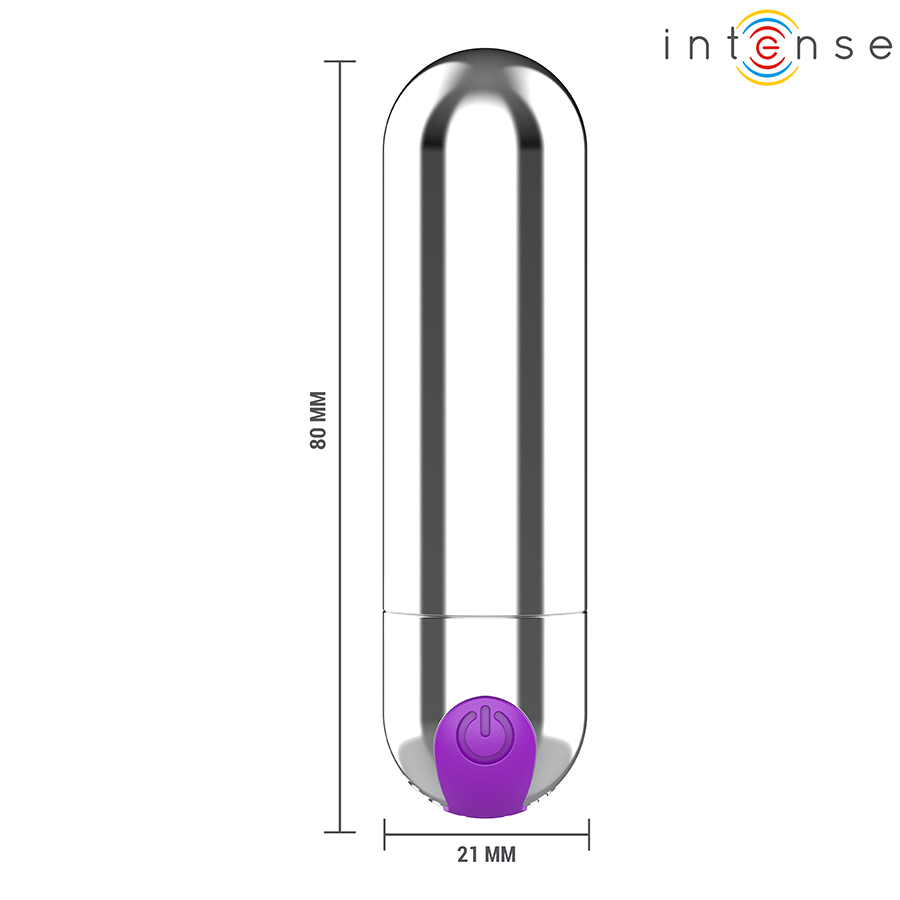 Vibromasseur Mini Bullet Karen Rechargeable 10 Modes Étanche - Intense