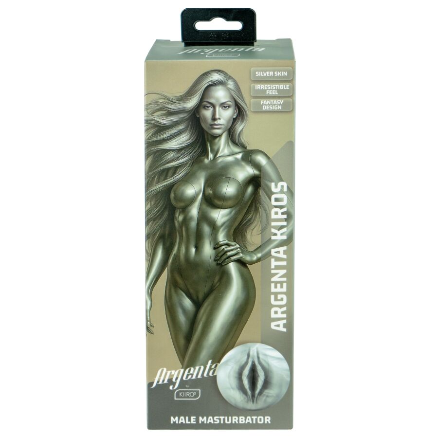 Masturbateur FeelArgenta Texture Perlée Compatible Keon - Kiiroo