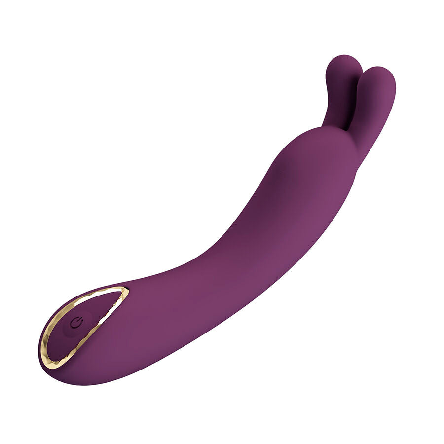 Vibromasseur Point G Elegant Double Embout 10 Modes Rechargeable - Pretty Love