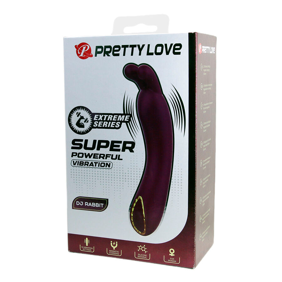 Vibromasseur Point G Elegant Double Embout 10 Modes Rechargeable - Pretty Love