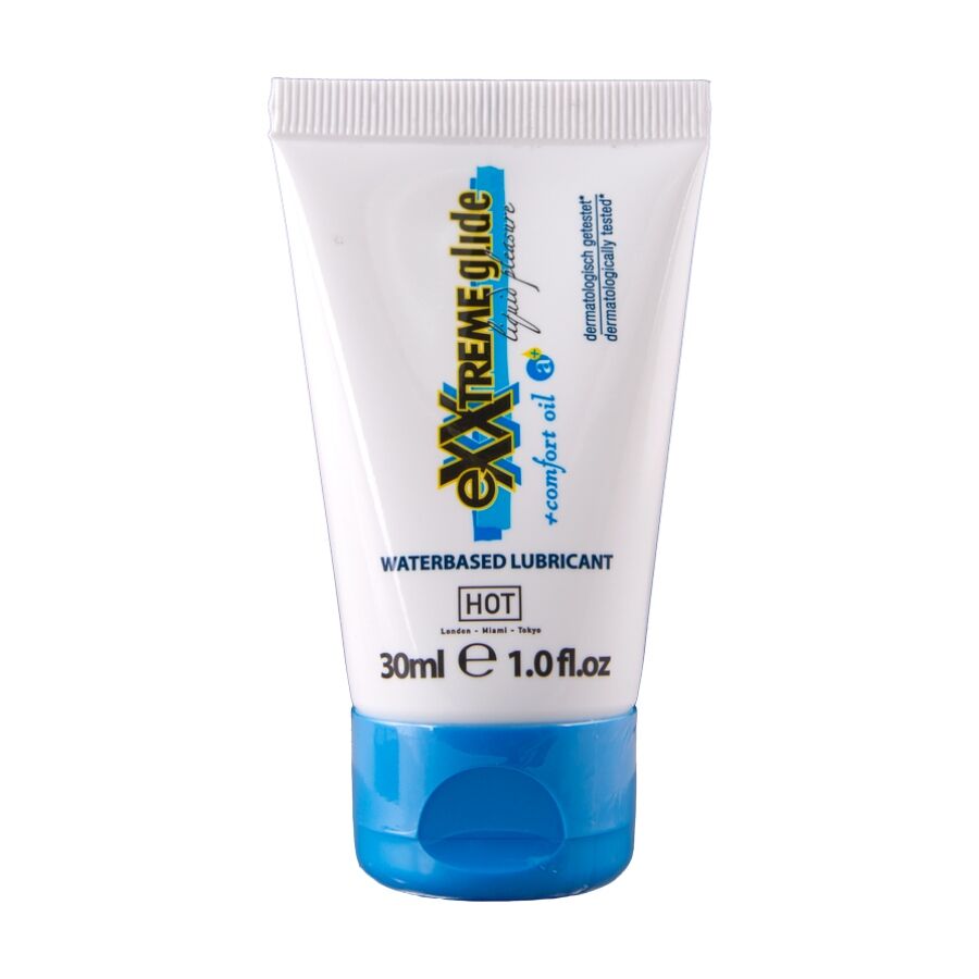 Lubrifiant Eau Exxtreme Glide Huile de Confort A+ 2 Formats - Hot