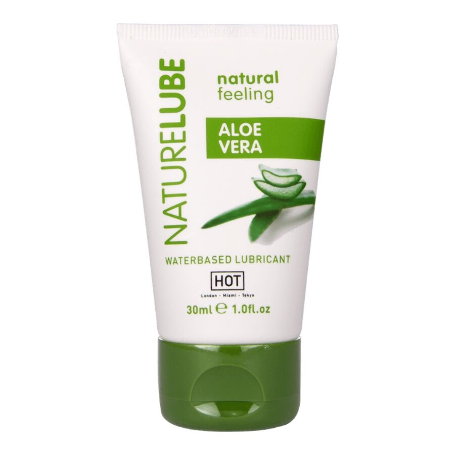 Lubrifiant Naturel à l'Aloe Vera Base Eau 2 Contenances - Hot