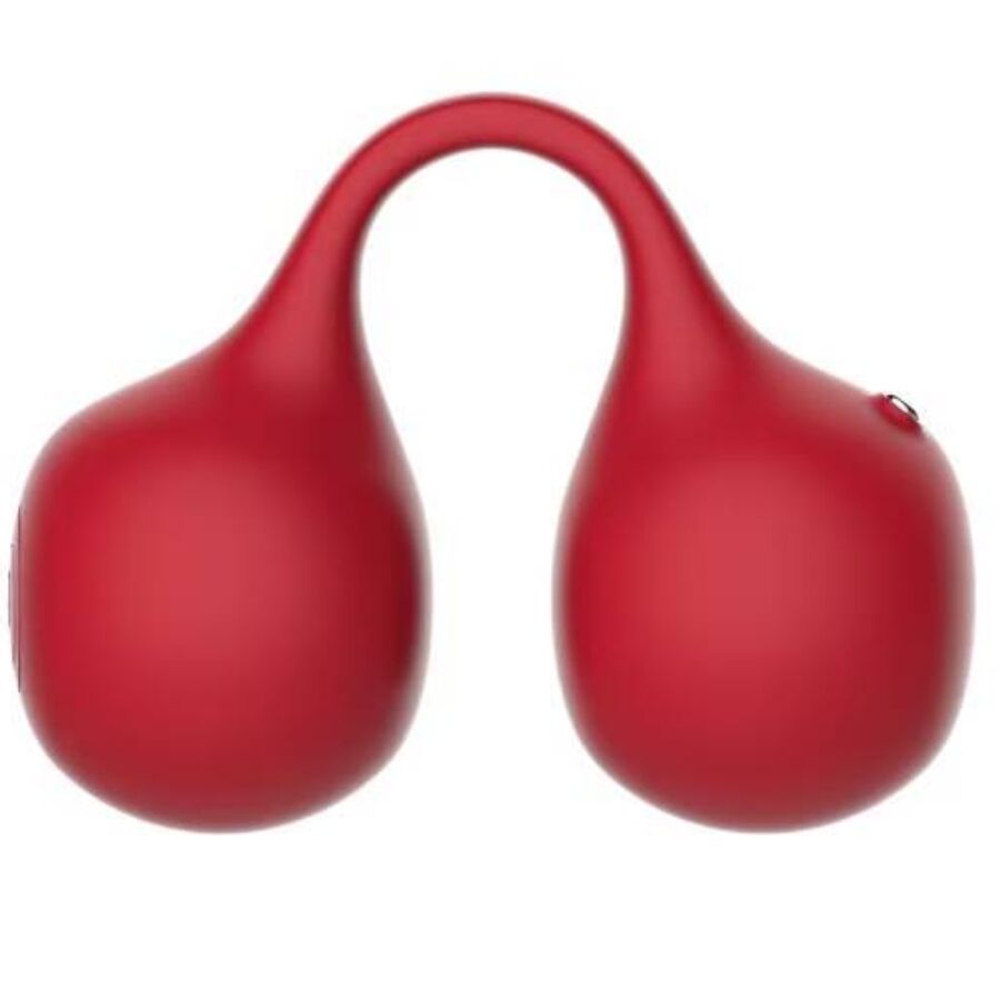 Vibromasseur à Doigt Twinn Touch Sense 2 Moteurs Cerise - Snail Vibe