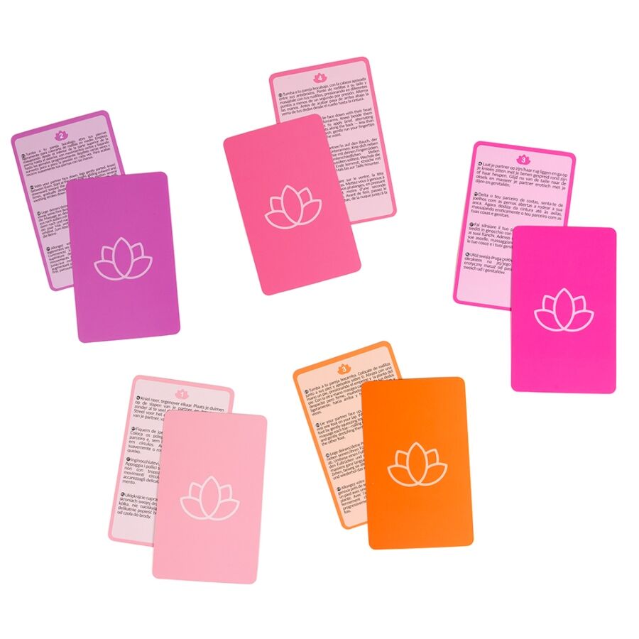 Jeu de Couple Massage Time 50 Cartes Sensuelles - Secretplay
