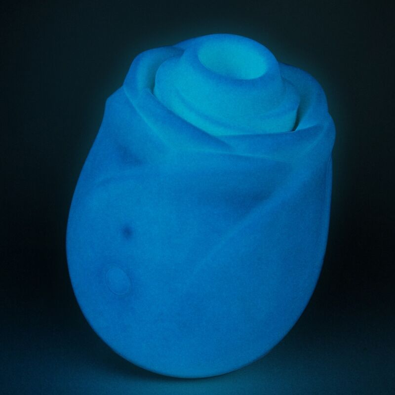 Stimulateur Clitoridien Air Pulsé Rose Glow Phosphorescent 10 Modes - Romp