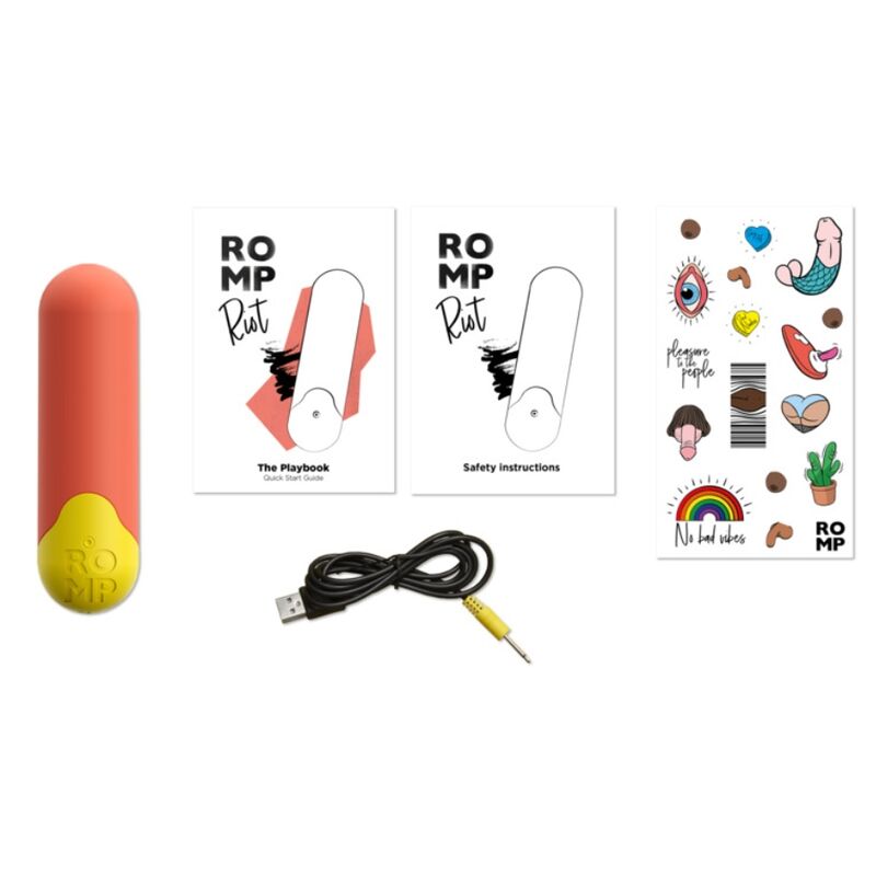 Œuf Vibrant Riot Multifonction Rechargeable Étanche Stimulation Externe - Romp