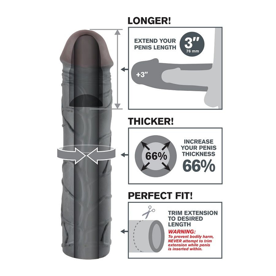 Rallonge mega 3 noire