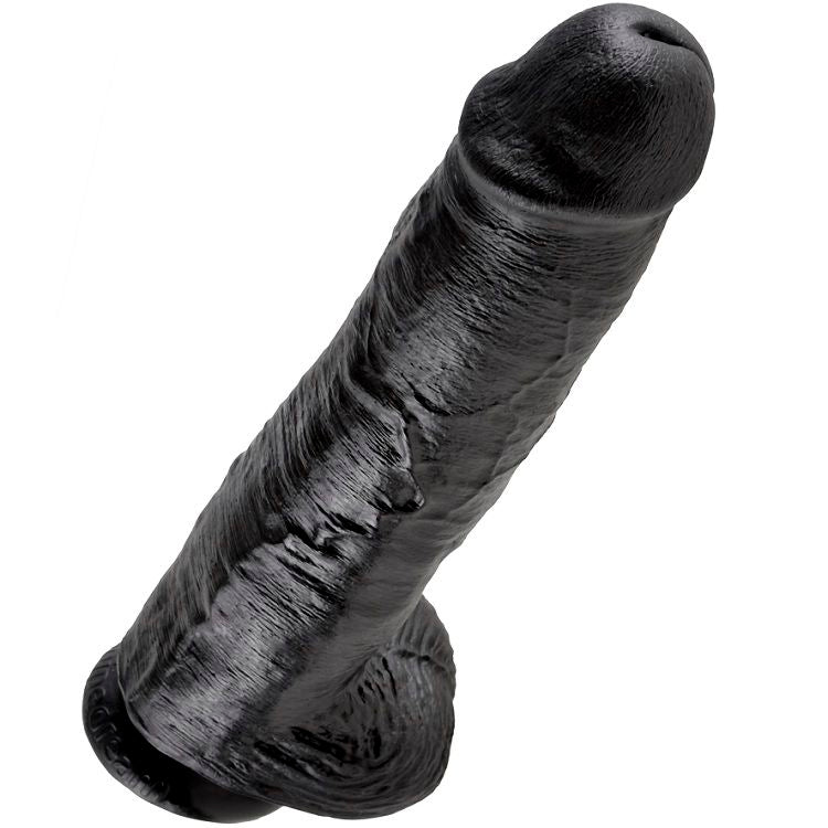 Gode Réaliste Testicules Ventouse Multivitesse - King Cock