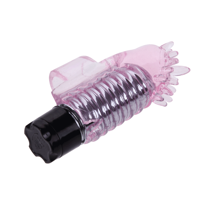 Mini vibrateur  doigts en silicone