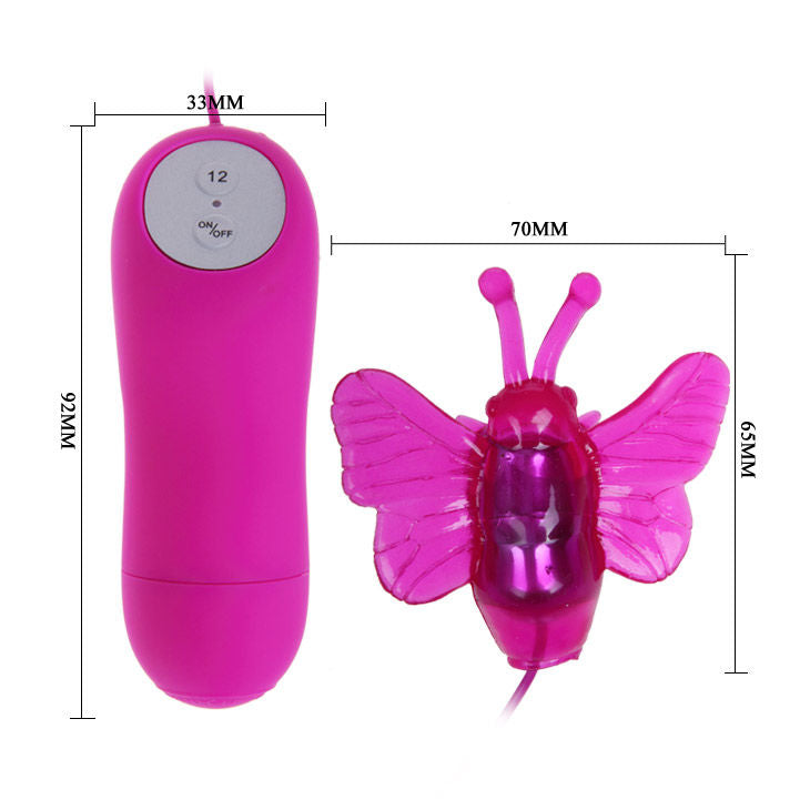 Vibrateur stimulateur papillon mignon secret 12v