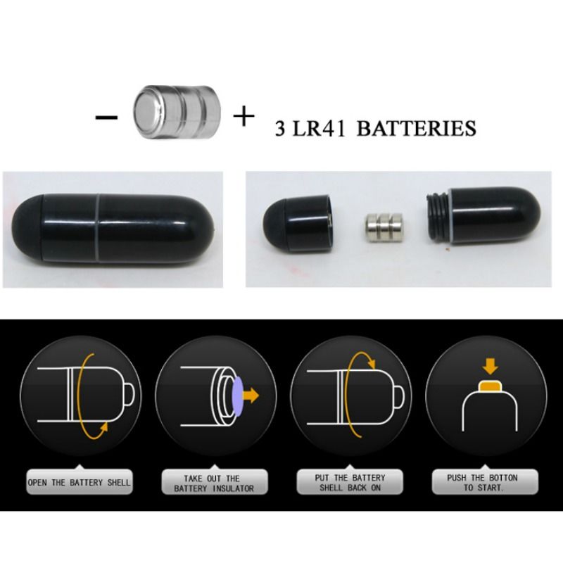 Flirtation dés  vibration noir steward