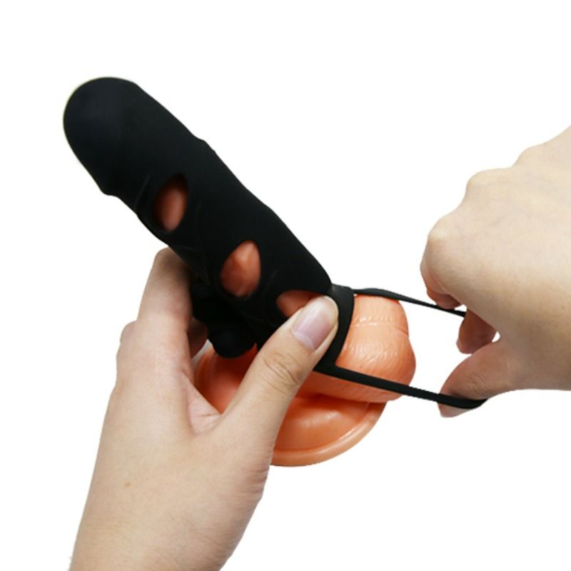 Housse en silicone avec vibration 14 cm 1.0