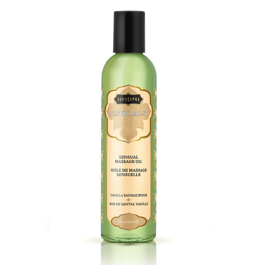 Huile de massage vanille au bois de santal 236ml