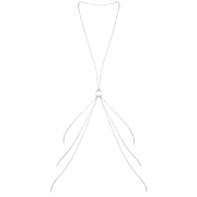 BIJOUX - MAGNIFIQUE CHAÎNES MÉTALLIQUES POUR LE CORPS 8 ARGENT