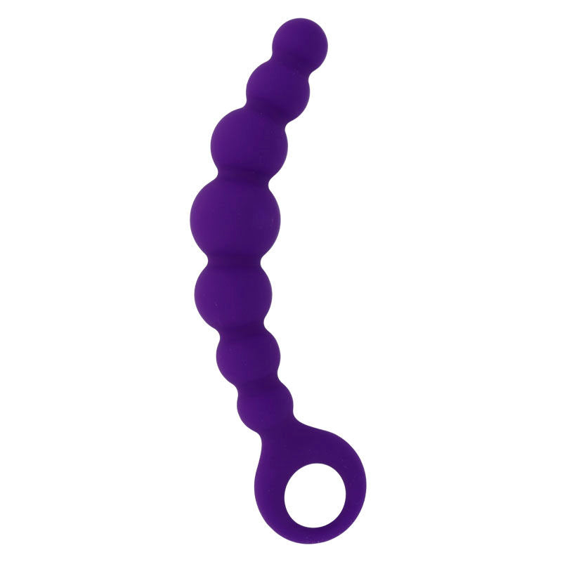 Chapelet Anal Max 8 Billes - Silicone Prise Facile - Intense