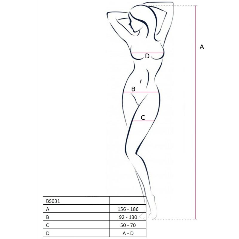 Femme bs031 bodystocking rouge taille unique