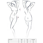 PASSION - ENSEMBLE FEMME SAYLA NOIR TAILLE L/XL