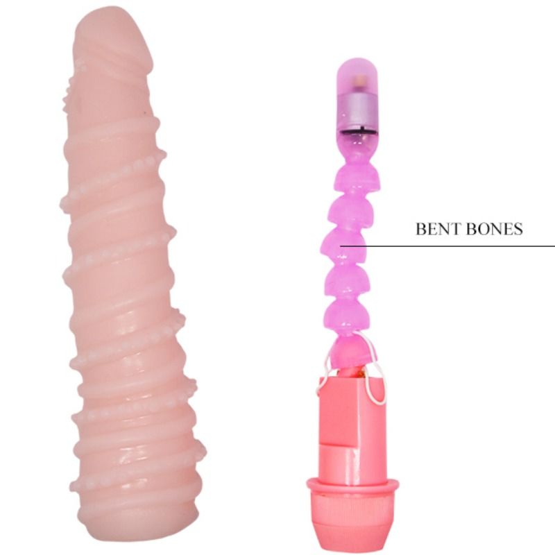 Vibrateur spirale sensuelle flexi vibe 19.5 cm