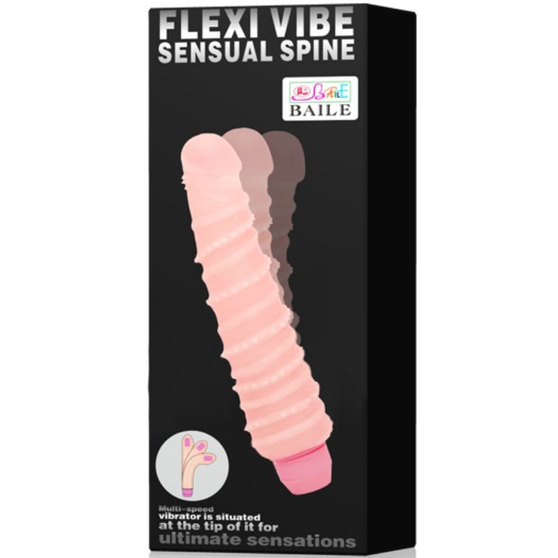 Vibrateur spirale sensuelle flexi vibe 19.5 cm