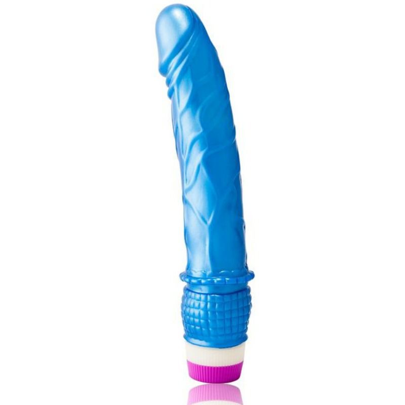 Vibrateur vagues de plaisir 23 cm bleu