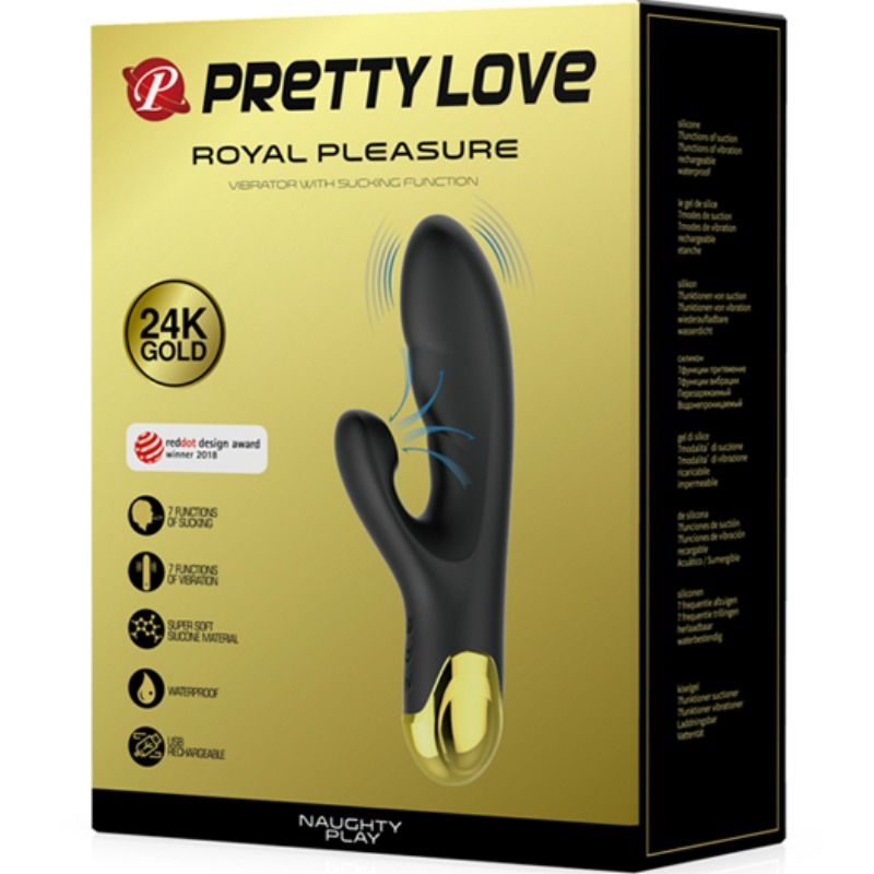 PRETTY LOVE - JEU COQUIN INTELLIGENT VIBRATION ET ASPIRATION