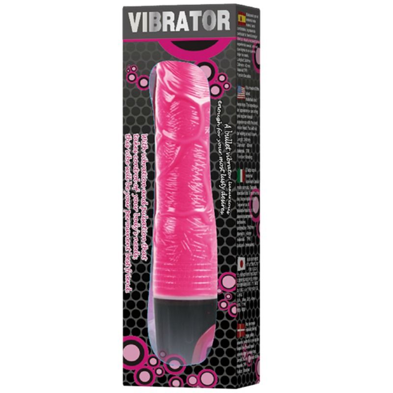 Vibrateur multivitesses rose