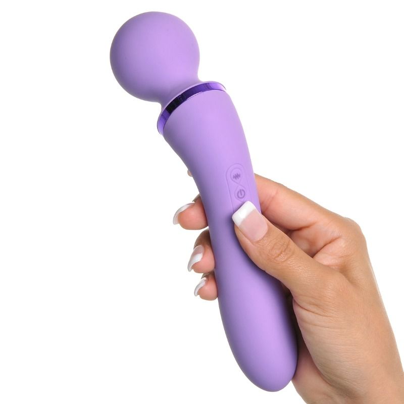 Vibromasseur Wand Double Moteur Duo Wand 10 Modes Rechargeable - Fantasy For Her