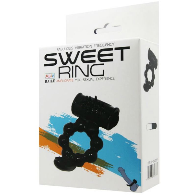 Anneau sweet ring avec double stimulateur