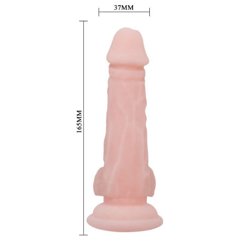 Gode naturel super réaliste 16.5 cm