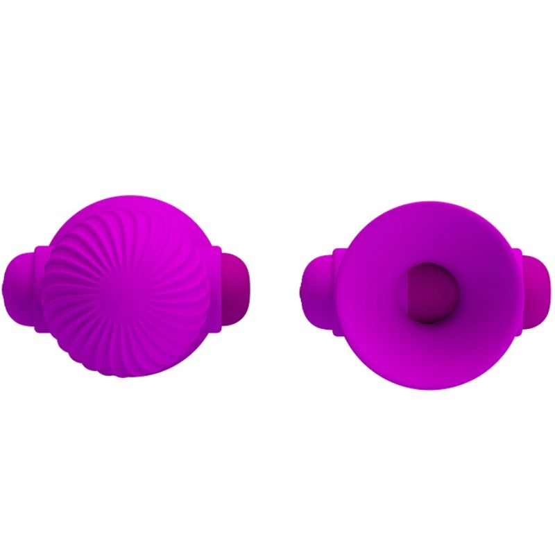 Stimulateurs de nipple 12 modes vibration lilas